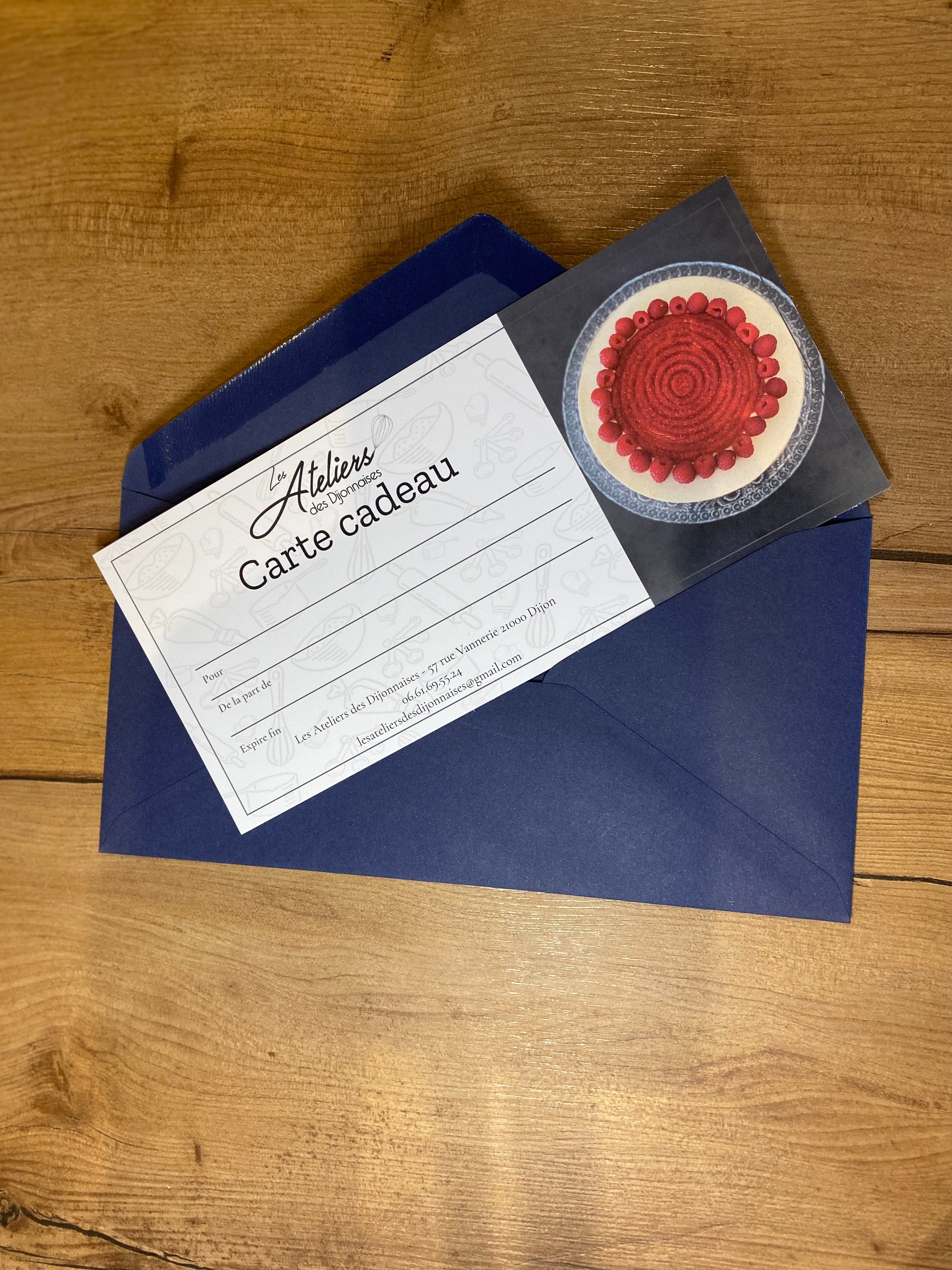 Carte cadeau atelier enfants (8 ans et +)